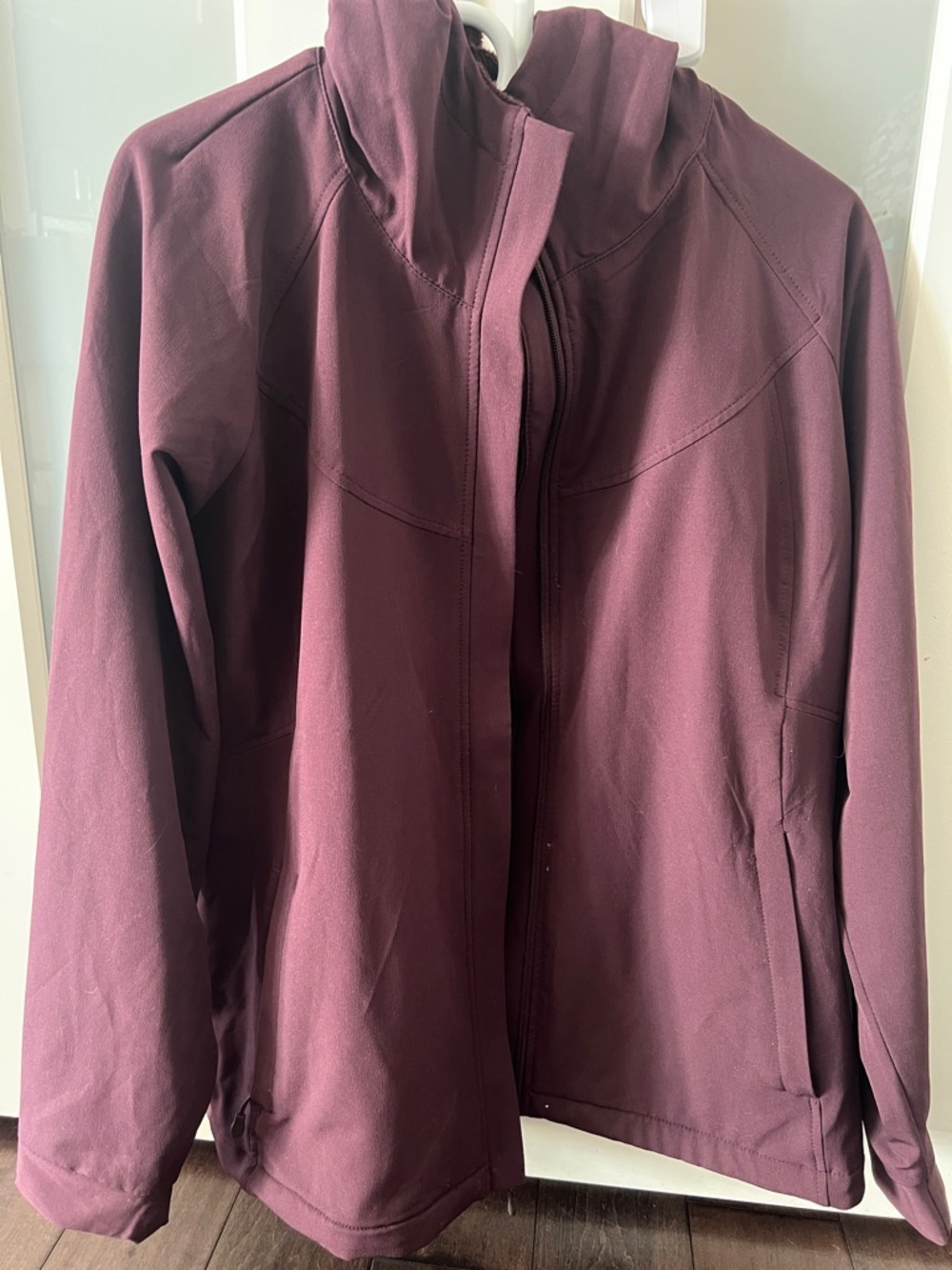 Maroon Utility Softshell Jacket - Picture 2 of 4